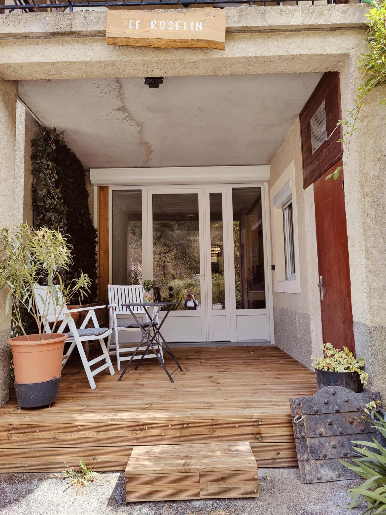 Location Marjori - T2 Le Roselin Le Lauzet-Ubaye Exterior foto